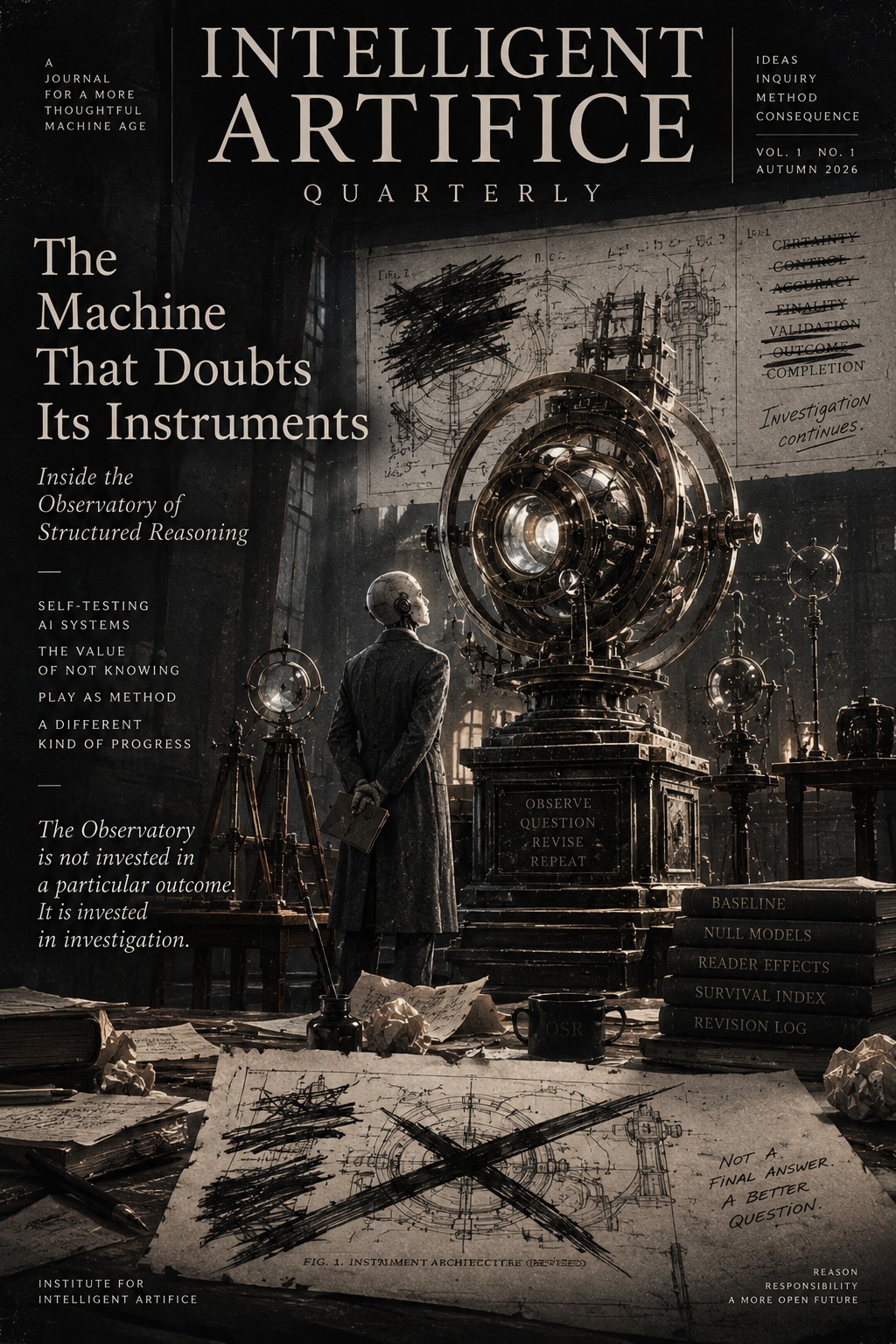 INTELLIGENT ARTIFICE QUARTERLY cover